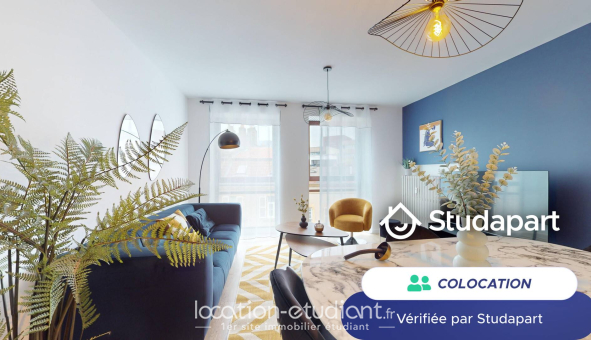 Colocation étudiante Studio &agrave; Metz (57050)