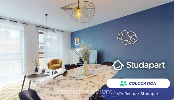 Colocation étudiante Studio &agrave; Metz (57050)