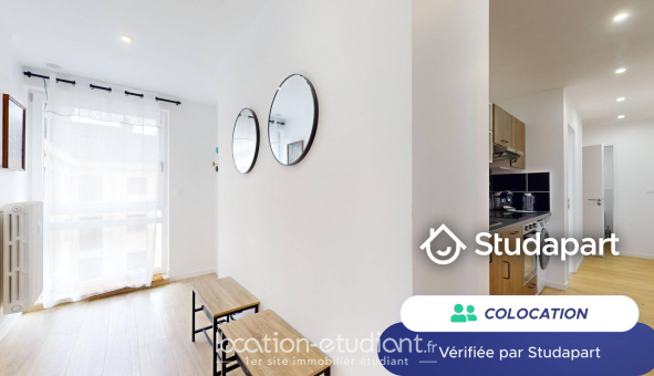 Colocation étudiante Studio &agrave; Metz (57050)