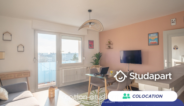 Colocation étudiante T5 &agrave; Metz (57050)