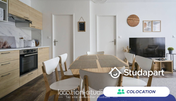 Colocation étudiante Studio &agrave; Metz (57050)