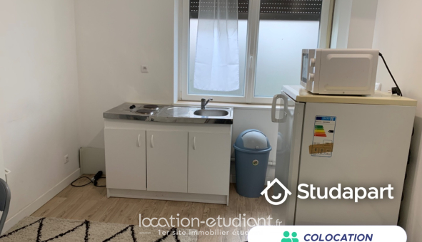 Colocation étudiante Studio &agrave; Mons en Baroeul (59370)
