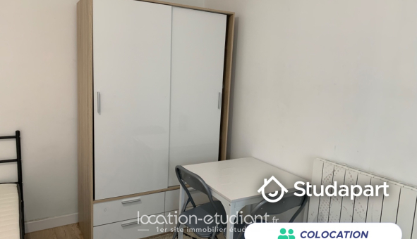 Colocation étudiante Studio &agrave; Mons en Baroeul (59370)