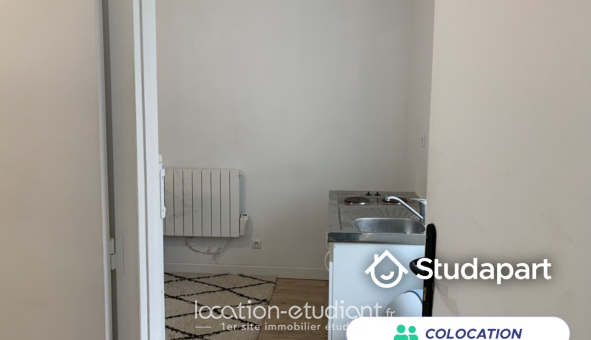 Colocation étudiante Studio &agrave; Mons en Baroeul (59370)