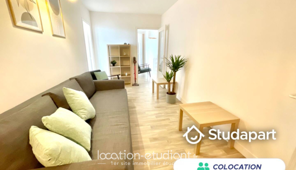 Colocation étudiante Studio &agrave; Mons en Baroeul (59370)