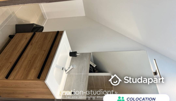 Colocation étudiante Studio &agrave; Mont Saint Aignan (76130)