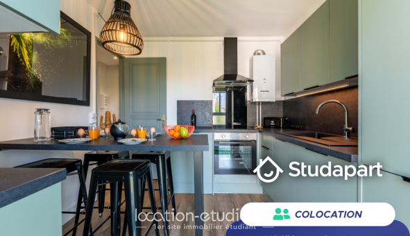 Colocation étudiante Studio &agrave; Mont Saint Aignan (76130)