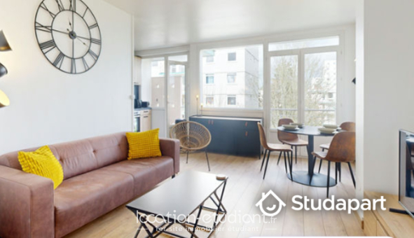 Colocation étudiante Studio &agrave; Mont Saint Aignan (76130)