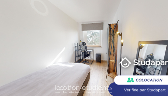 Colocation étudiante Studio &agrave; Mont Saint Aignan (76130)