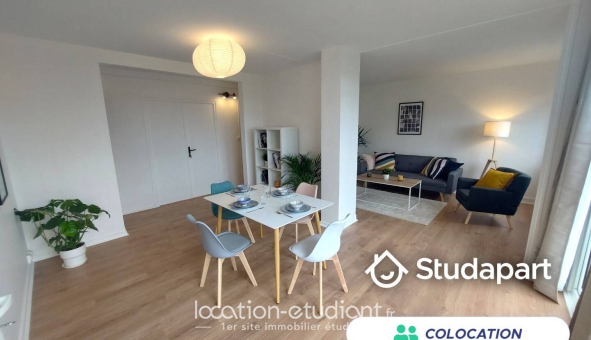 Colocation étudiante Studio &agrave; Mont Saint Aignan (76130)