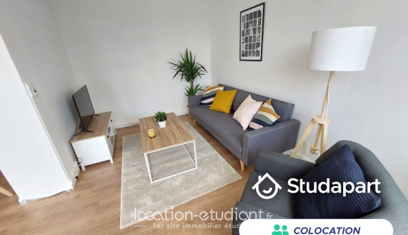 Colocation étudiante Studio &agrave; Mont Saint Aignan (76130)