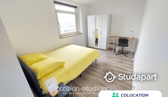 Colocation étudiante Studio &agrave; Mont Saint Aignan (76130)