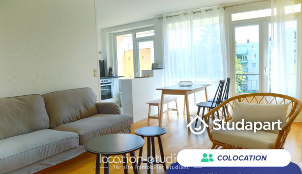 Colocation étudiante Studio &agrave; Mont Saint Aignan (76130)