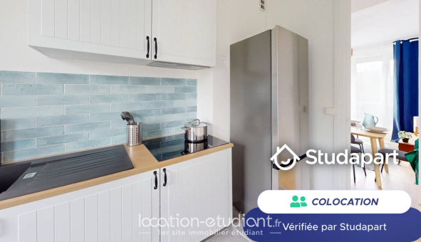 Colocation étudiante Studio &agrave; Mont Saint Aignan (76130)