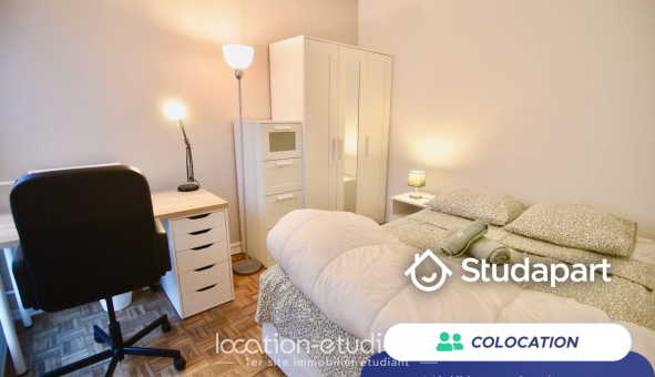 Colocation étudiante Studio &agrave; Mont Saint Aignan (76130)