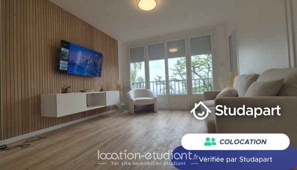 Colocation étudiante Studio &agrave; Mont Saint Aignan (76130)