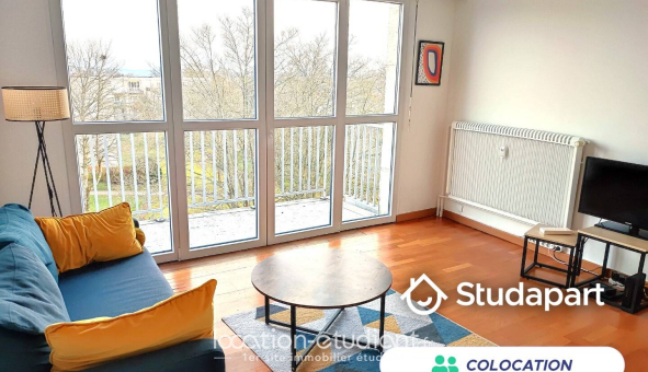 Colocation étudiante Studio &agrave; Mont Saint Aignan (76130)
