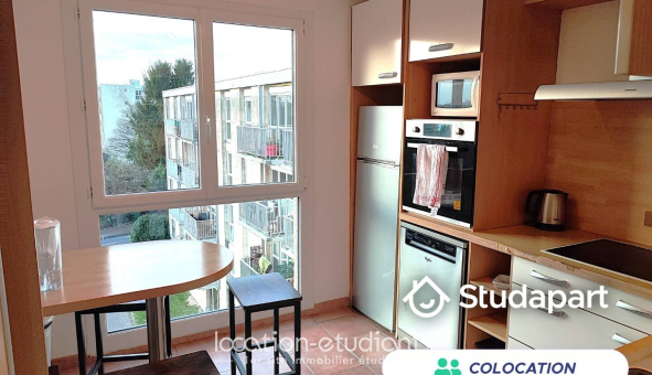 Colocation étudiante Studio &agrave; Mont Saint Aignan (76130)