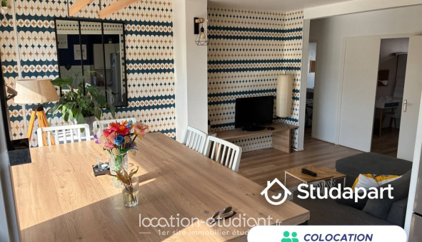 Colocation étudiante Studio &agrave; Mont Saint Aignan (76130)