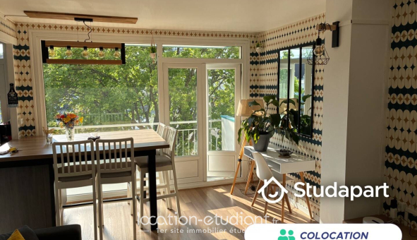 Colocation étudiante Studio &agrave; Mont Saint Aignan (76130)