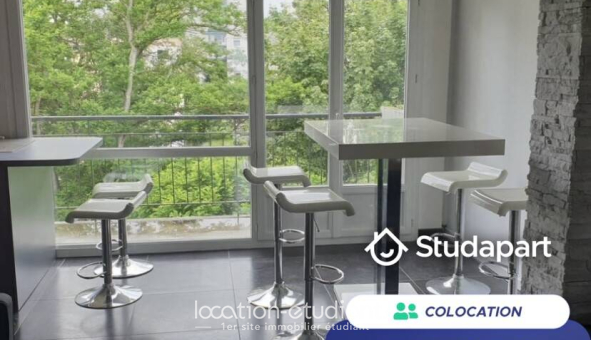 Colocation étudiante Studio &agrave; Mont Saint Aignan (76130)