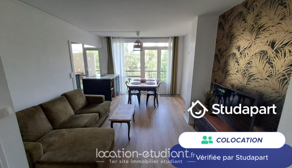 Colocation étudiante T4 &agrave; Mont Saint Aignan (76130)