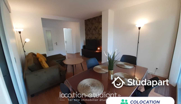 Colocation étudiante T4 &agrave; Mont Saint Aignan (76130)