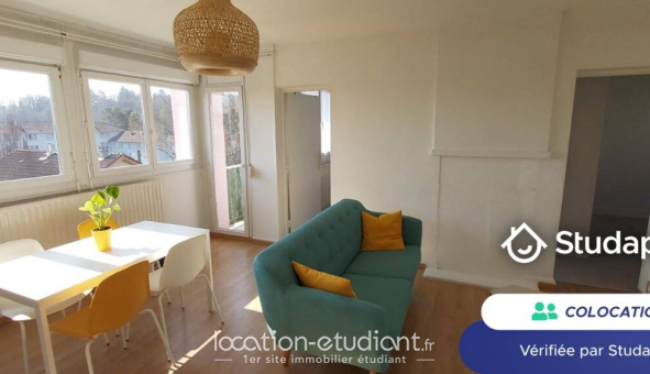 Colocation étudiante Studio &agrave; Montbéliard (25200)