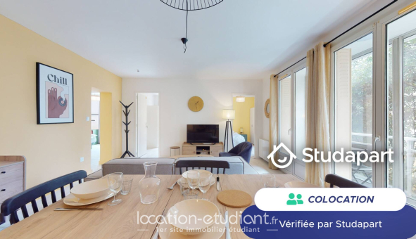 Colocation étudiante Studio &agrave; Montpellier (34080)