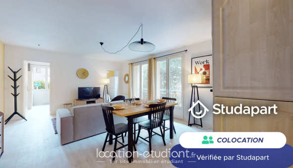 Colocation étudiante Studio &agrave; Montpellier (34080)