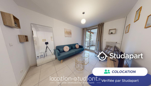 Colocation étudiante Studio &agrave; Montpellier (34080)