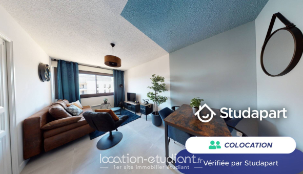Colocation étudiante Studio &agrave; Montpellier (34080)