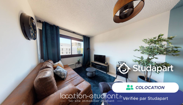 Colocation étudiante Studio &agrave; Montpellier (34080)