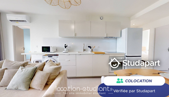 Colocation étudiante Studio &agrave; Montpellier (34080)