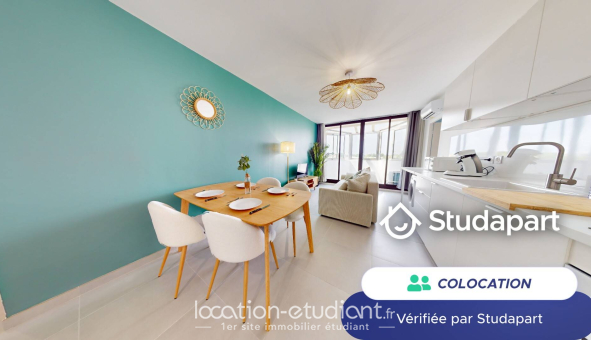 Colocation étudiante Studio &agrave; Montpellier (34080)