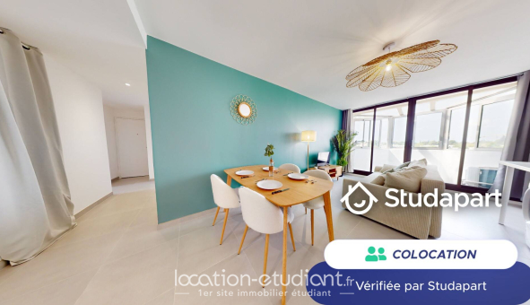Colocation étudiante Studio &agrave; Montpellier (34080)