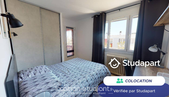 Colocation étudiante Studio &agrave; Montpellier (34080)