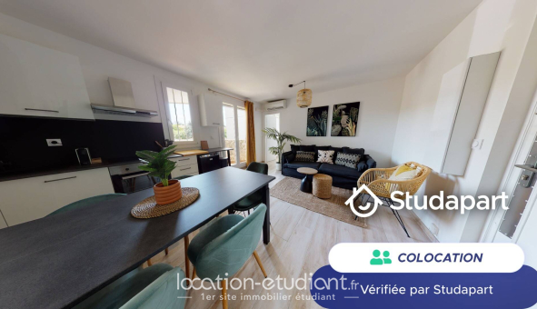 Colocation étudiante Studio &agrave; Montpellier (34080)