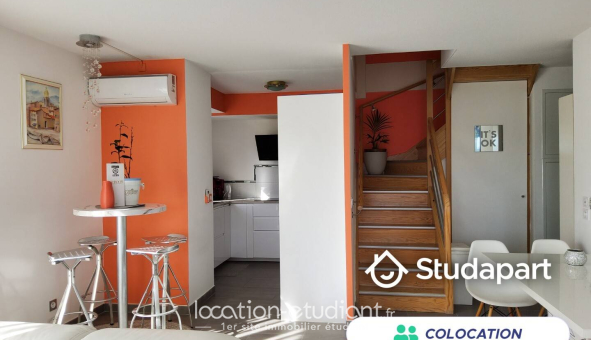 Colocation étudiante Studio &agrave; Montpellier (34080)