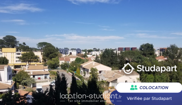 Colocation étudiante T4 &agrave; Montpellier (34080)