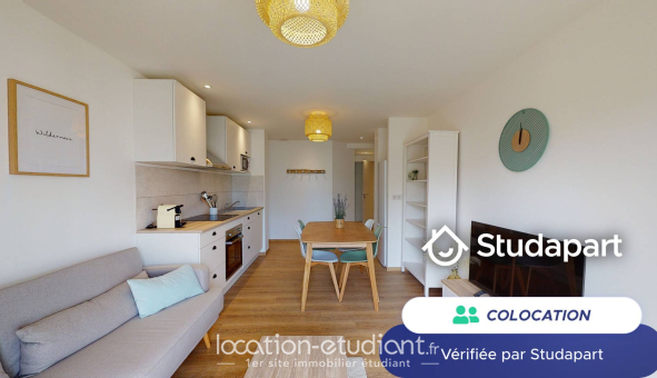 Colocation étudiante T4 &agrave; Montpellier (34080)