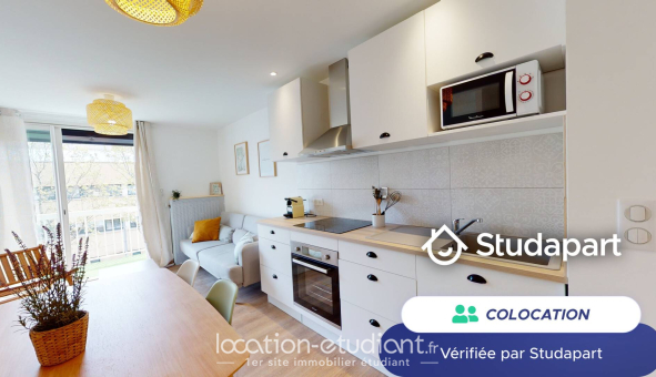 Colocation étudiante T4 &agrave; Montpellier (34080)