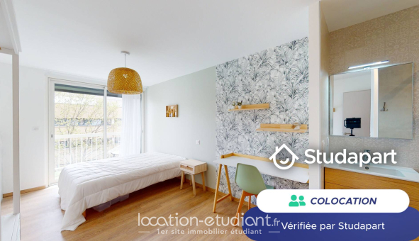 Colocation étudiante T4 &agrave; Montpellier (34080)