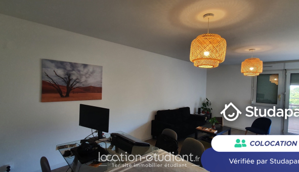 Colocation étudiante T4 &agrave; Montpellier (34080)