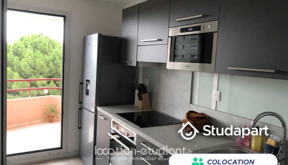 Colocation étudiante T4 &agrave; Montpellier (34080)