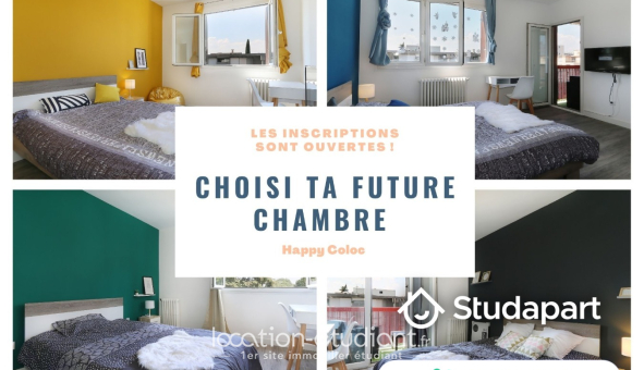 Colocation étudiante T5 &agrave; Montpellier (34080)