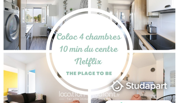 Colocation étudiante T5 &agrave; Montpellier (34080)