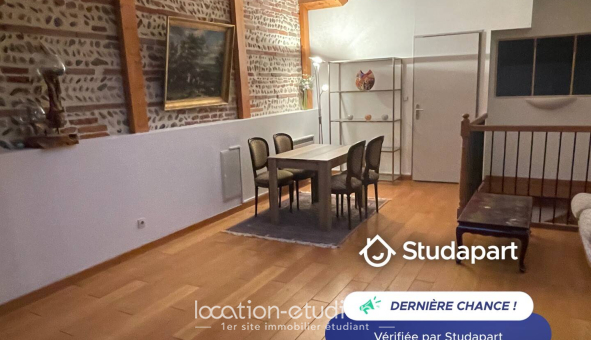 Colocation étudiante Studio &agrave; Montrabé (31850)