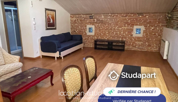Colocation étudiante Studio &agrave; Montrabé (31850)