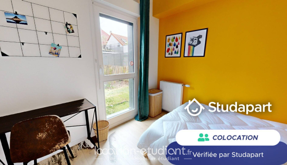 Colocation étudiante Studio &agrave; Montreuil (93100)